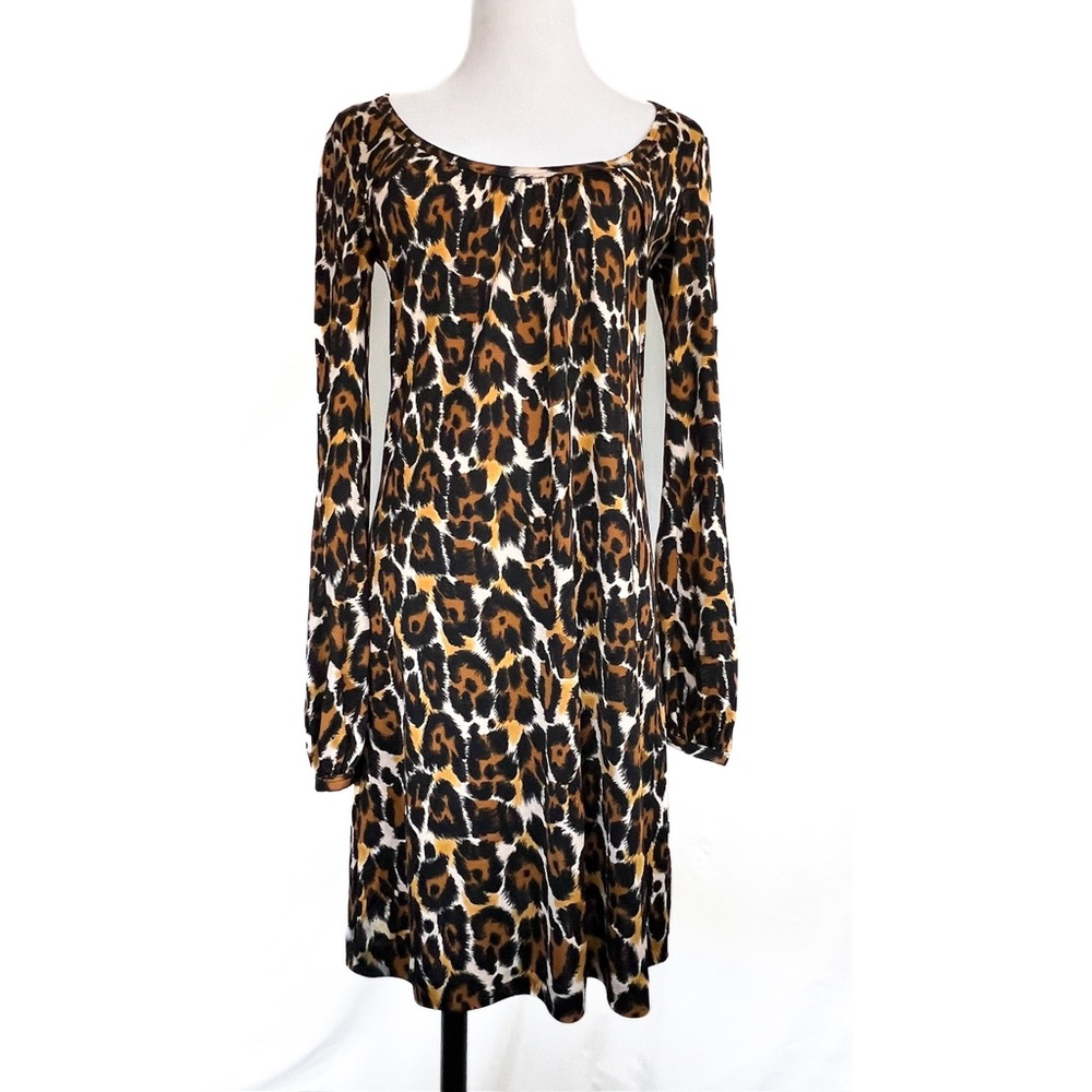 Trina Turk Silk Jersey Leopard Dress 2